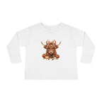 Fall Highland Cow Long Sleeve – Toddler