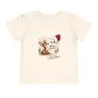 Merry Boopmas Reindeer Christmas Personalized Tee – Toddler