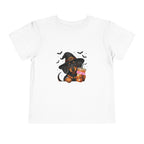Dachshund Witch Halloween Tee – Toddler