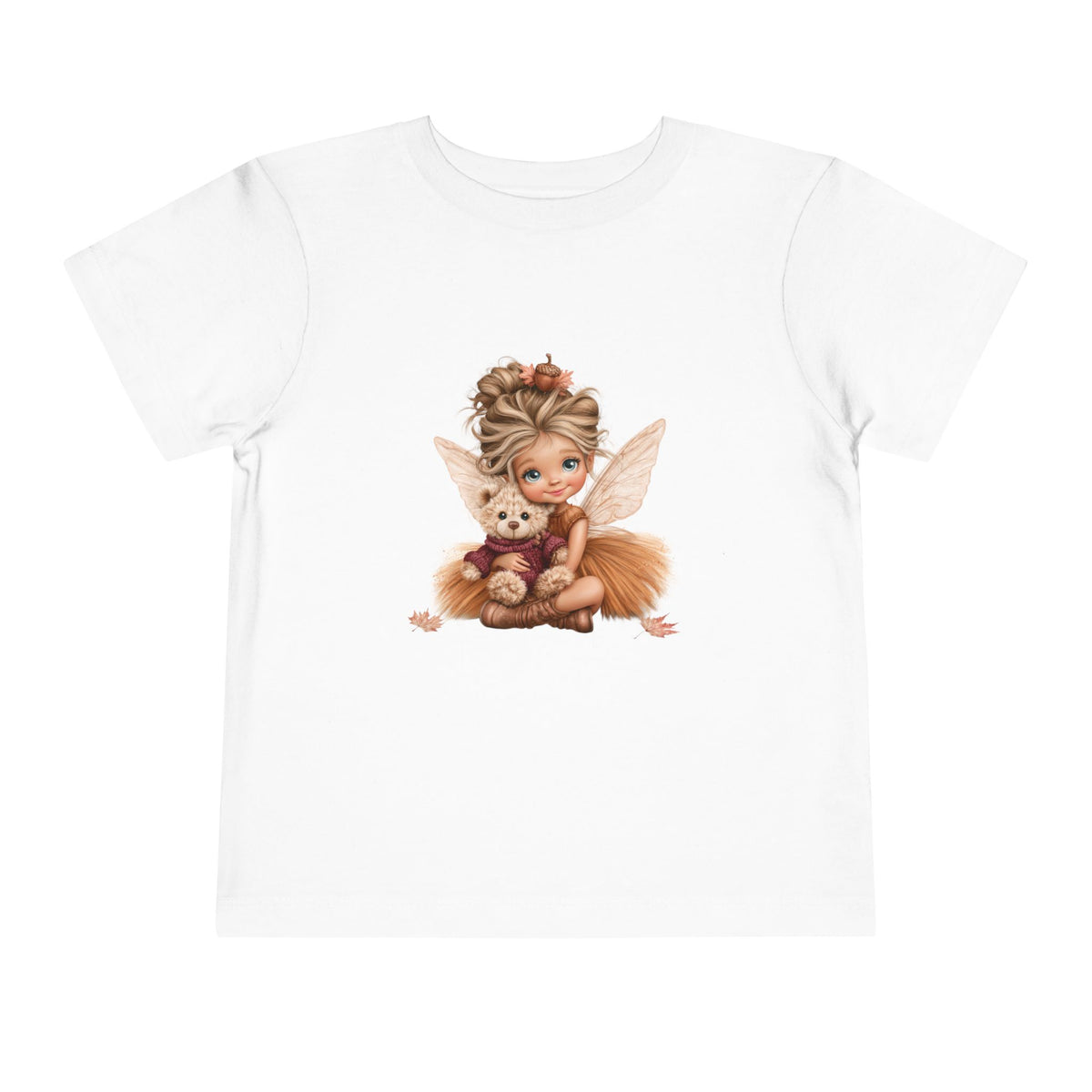 Fairy & Teddy Bear Fall 3 Tee – Toddler