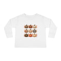 Patterned Pumpkin Fall Long Sleeve – Toddler
