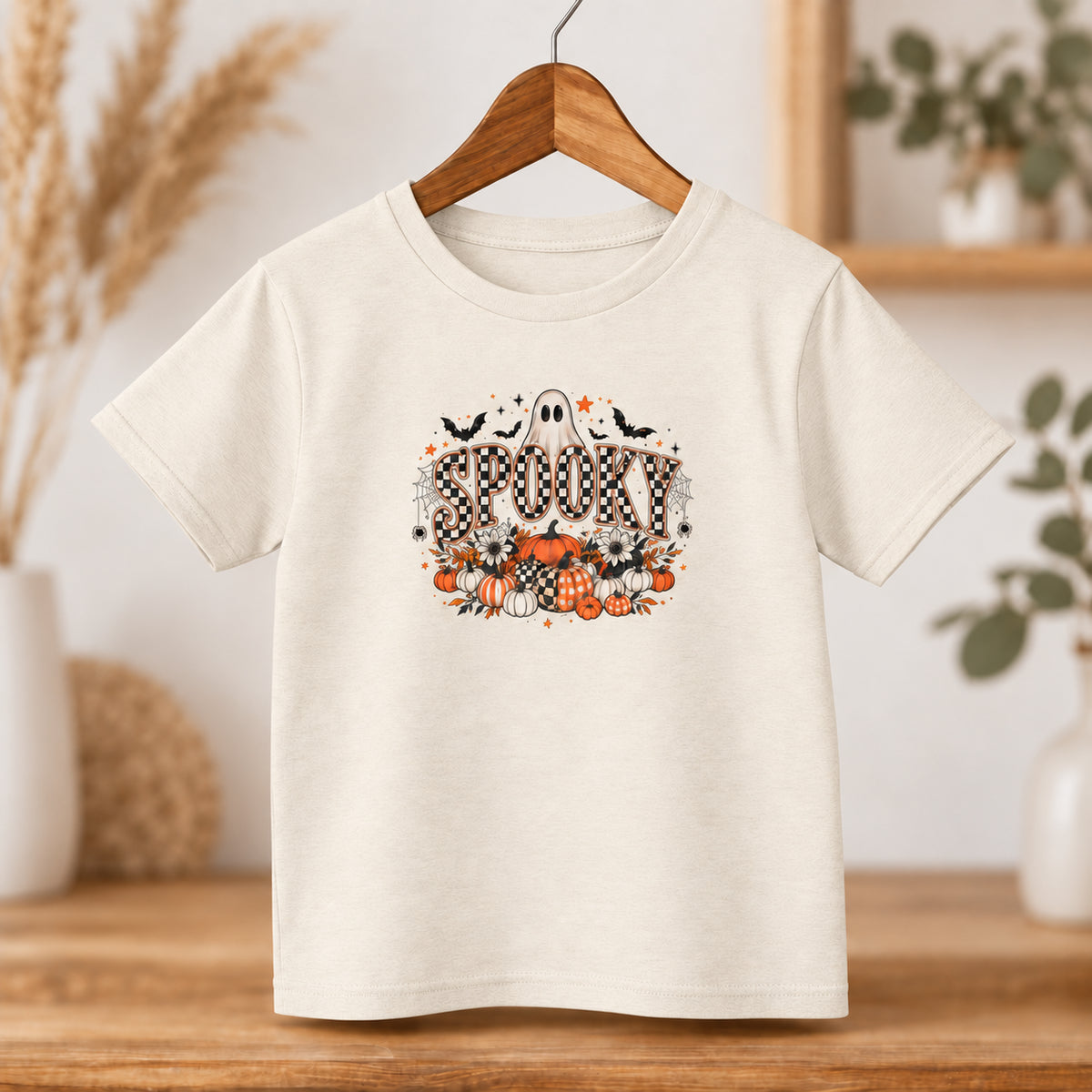 Spooky Ghost Halloween Tee – Toddler