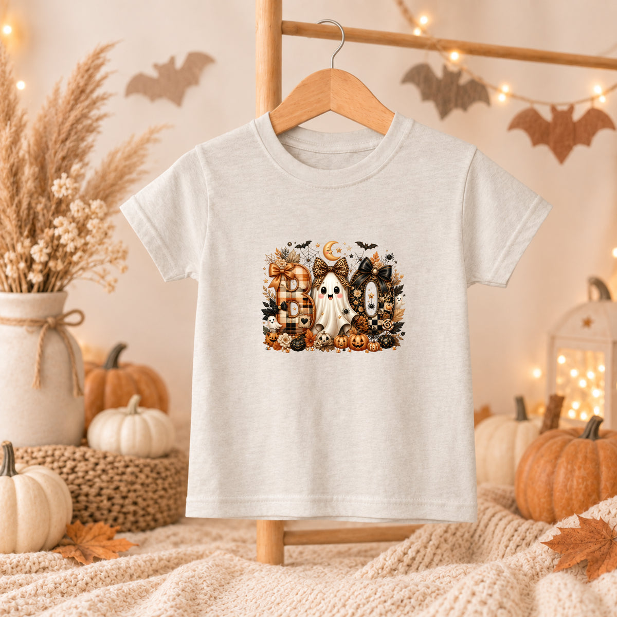 Cute Boo Halloween Tee – Toddler