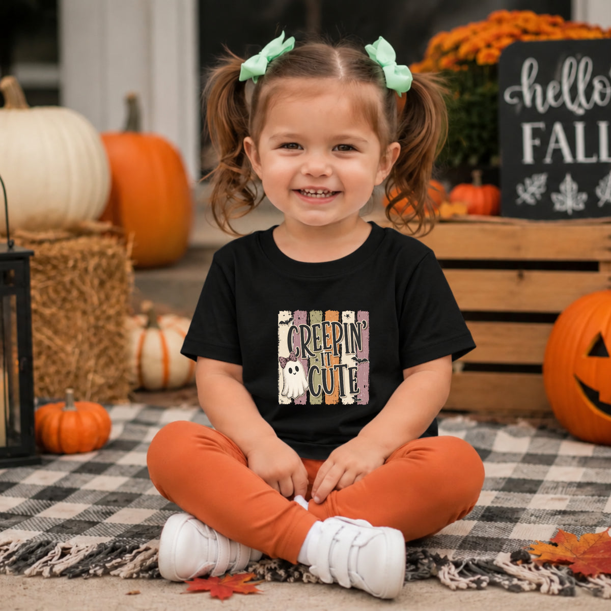Creepin It Cute Halloween Tee – Toddler