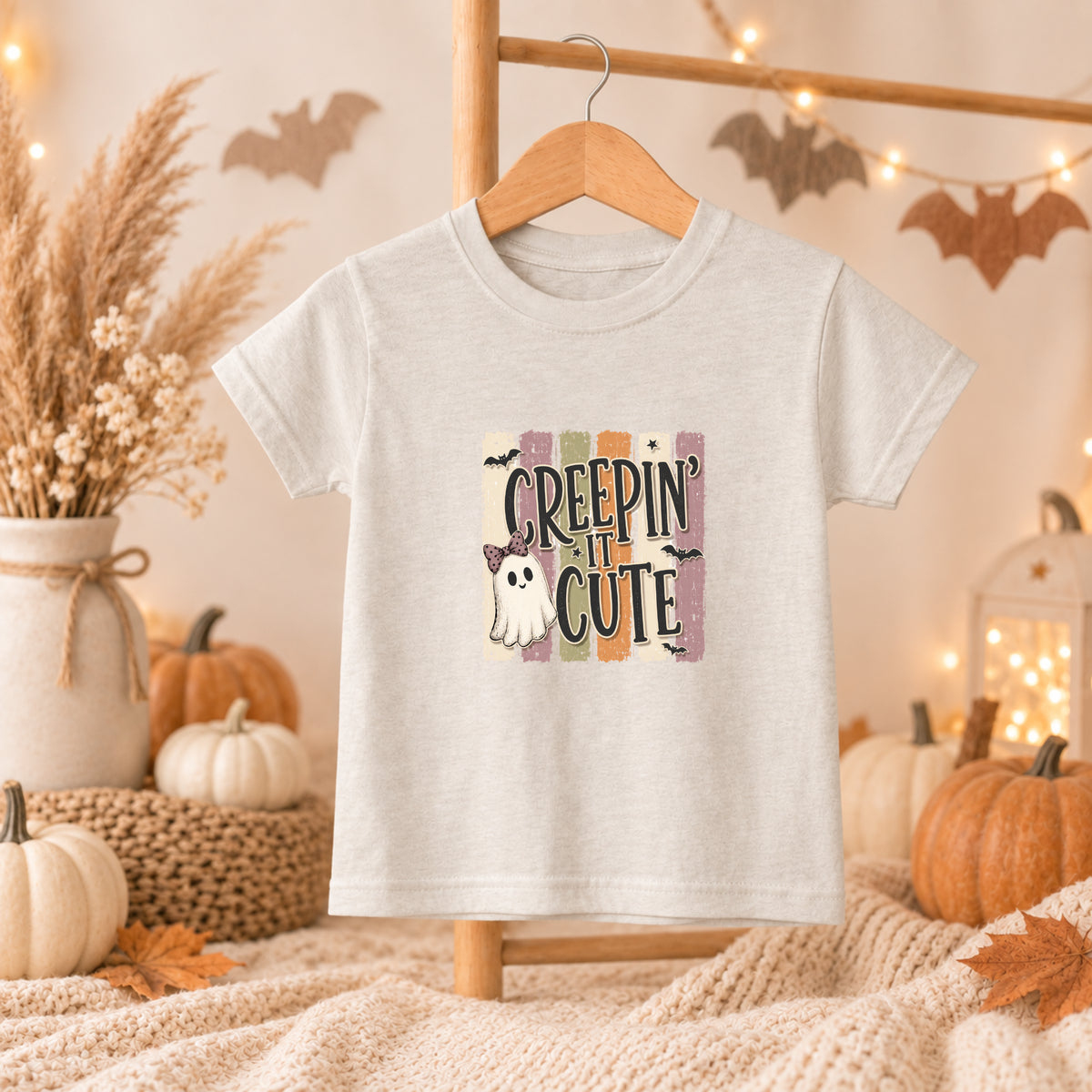 Creepin It Cute Halloween Tee – Toddler