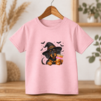Dachshund Witch Halloween Tee – Toddler