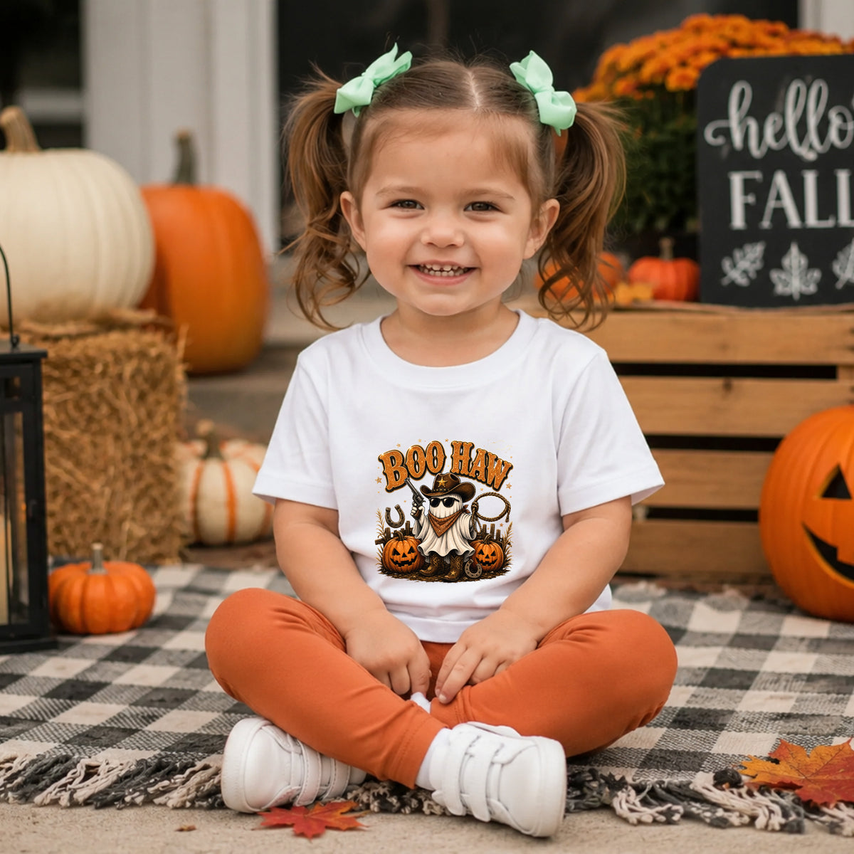 Boo Haw Cowboy Halloween Tee – Toddler