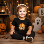 Dancing Cowboy Skeleton Halloween Tee – Toddler