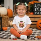 Glitter Turkey Thanksgiving Tee – Toddler