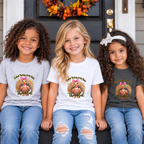 Glitter Turkey Thanksgiving Tee – Toddler