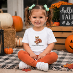Preppy Girl Thanksgiving Tee – Toddler
