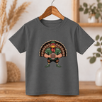 Football Turkey Thanksgiving Tee – Toddler