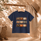 Patterned Pumpkin Fall Tee – Toddler
