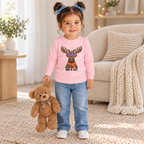 Moose Be Crazy Funny Long Sleeve – Toddler
