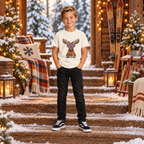 Moose Be Crazy Funny Tee – Youth
