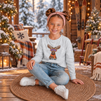 Moose Be Crazy Funny Long Sleeve – Youth