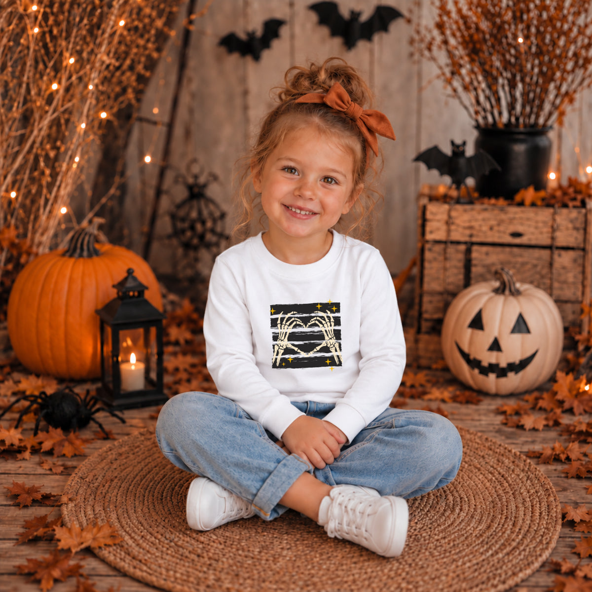 Halloween Stripes Long Sleeve – Toddler