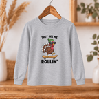 Funny Turkey Thanksgiving Long Sleeve – Toddler