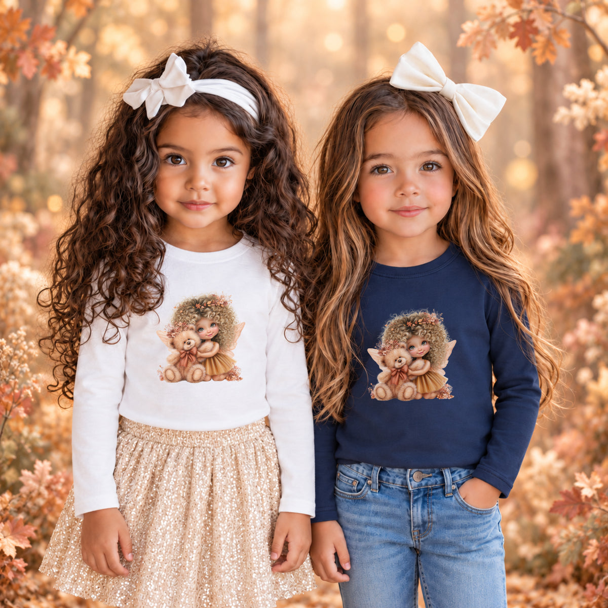 Fairy & Teddy Bear Fall 2 Long Sleeve – Toddler
