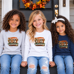 Leopard Cow Print Fall Long Sleeve – Toddler