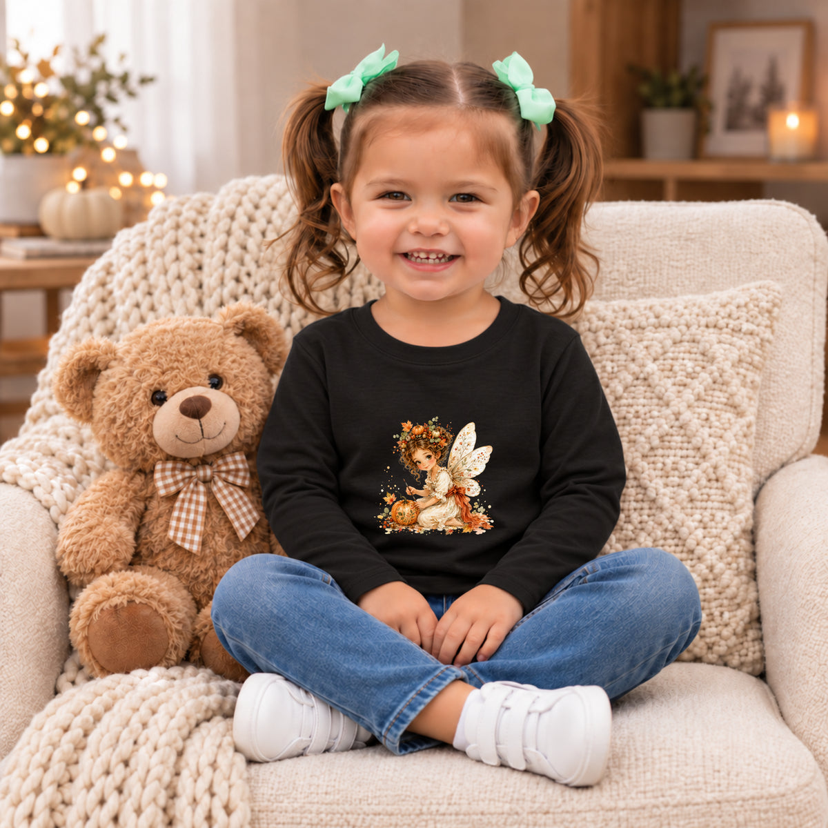 Whimsical Fairy Fall 2 Long Sleeve – Toddler