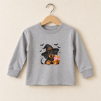 Dachshund Witch Halloween Long Sleeve – Toddler