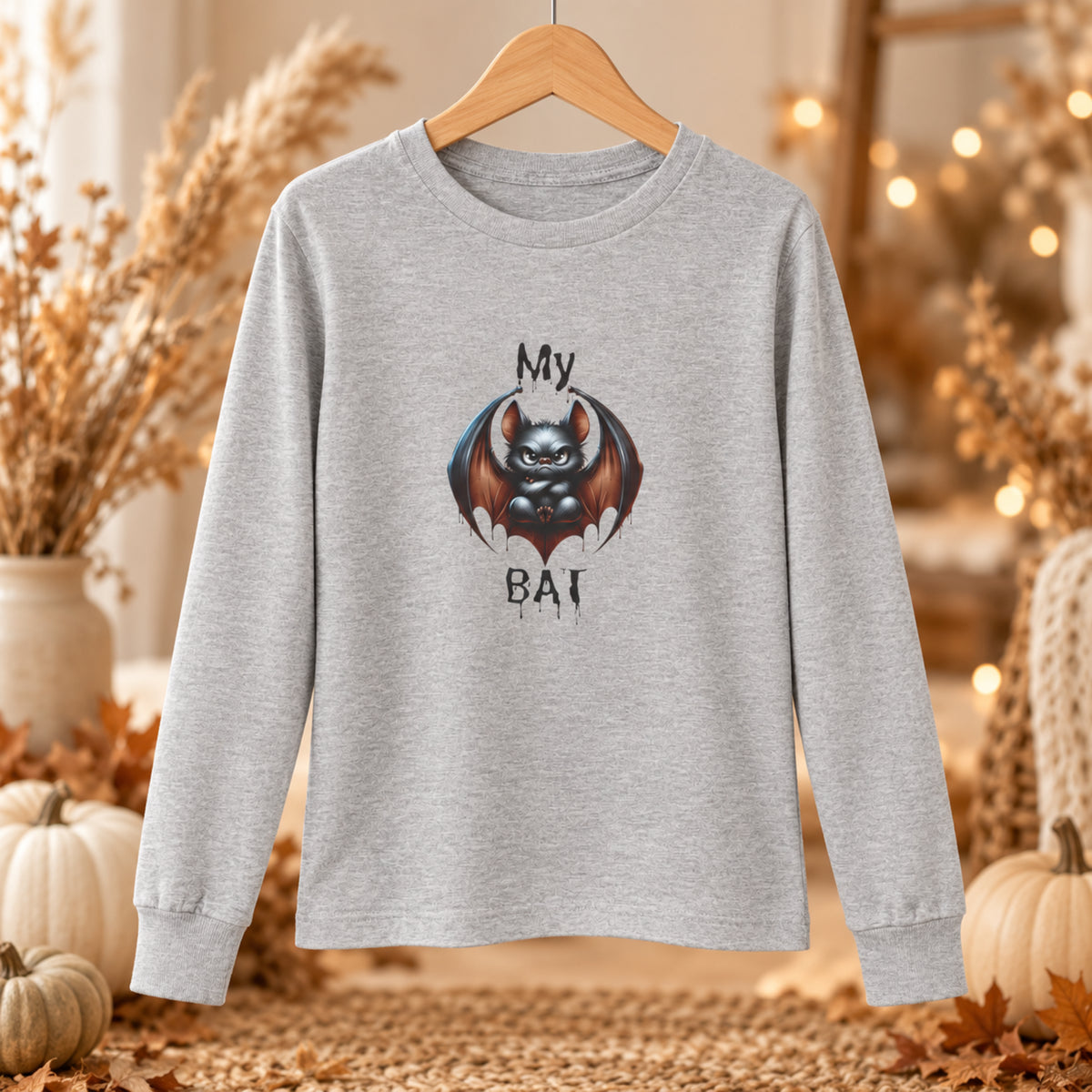 My Bat Funny Long Sleeve – Youth
