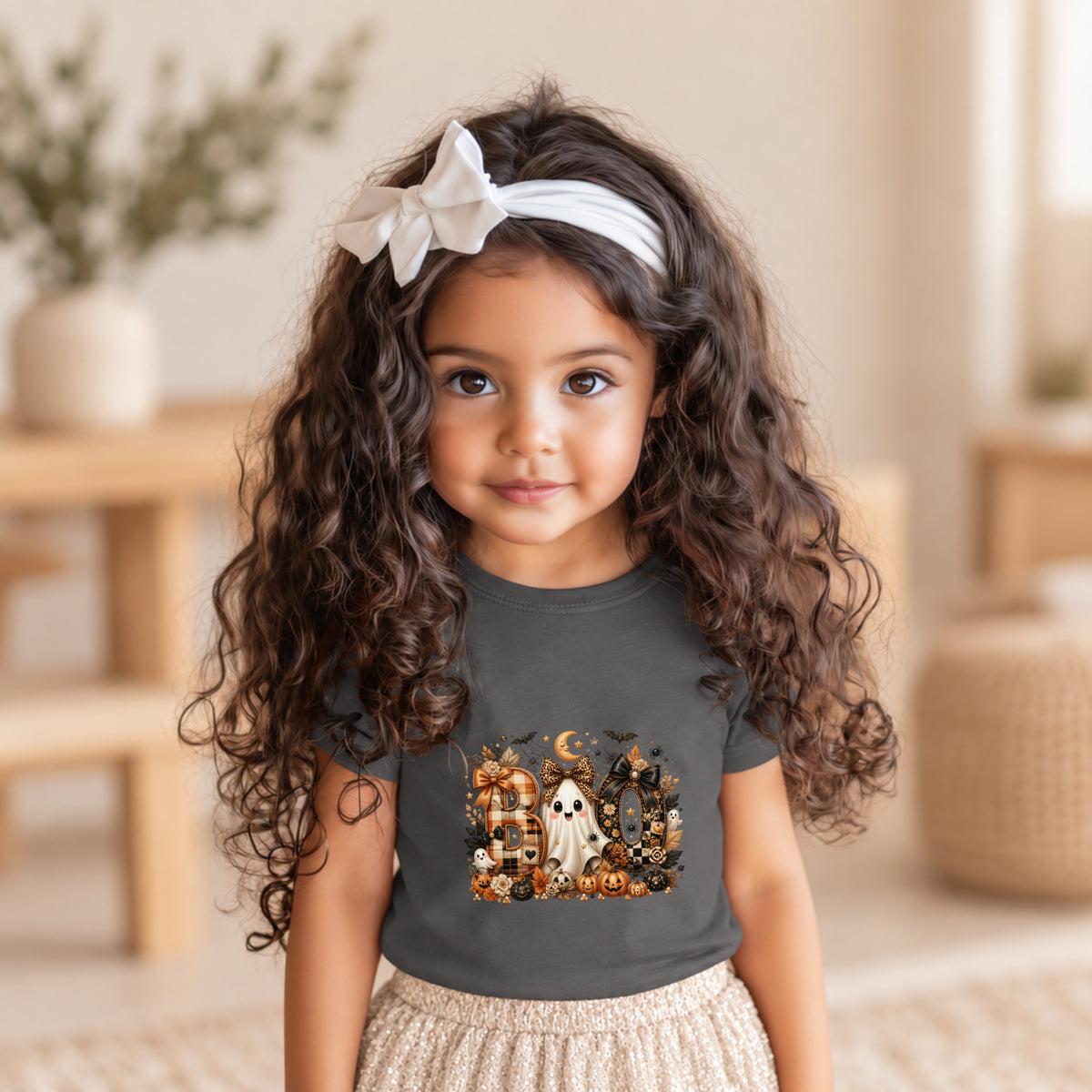 Cute Boo Halloween Tee – Toddler