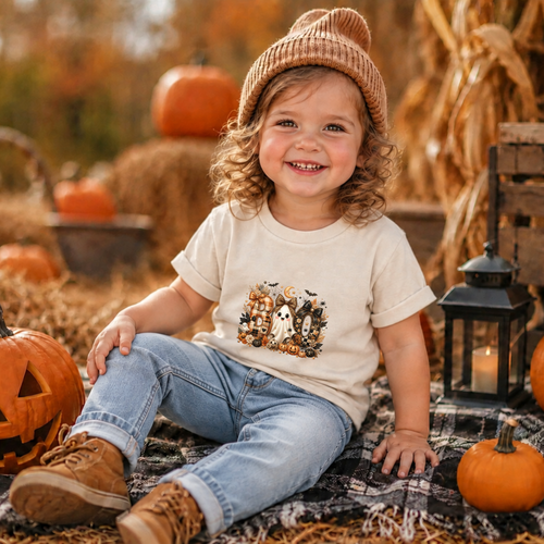 Cute Boo Halloween Tee – Toddler