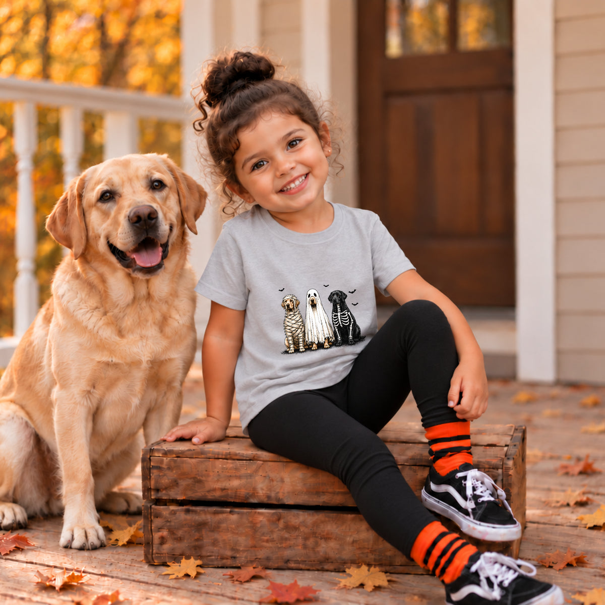 Labrador Halloween Tee – Toddler
