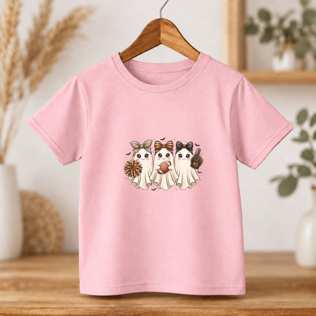 Game Day Ghosts Halloween Tee – Toddler