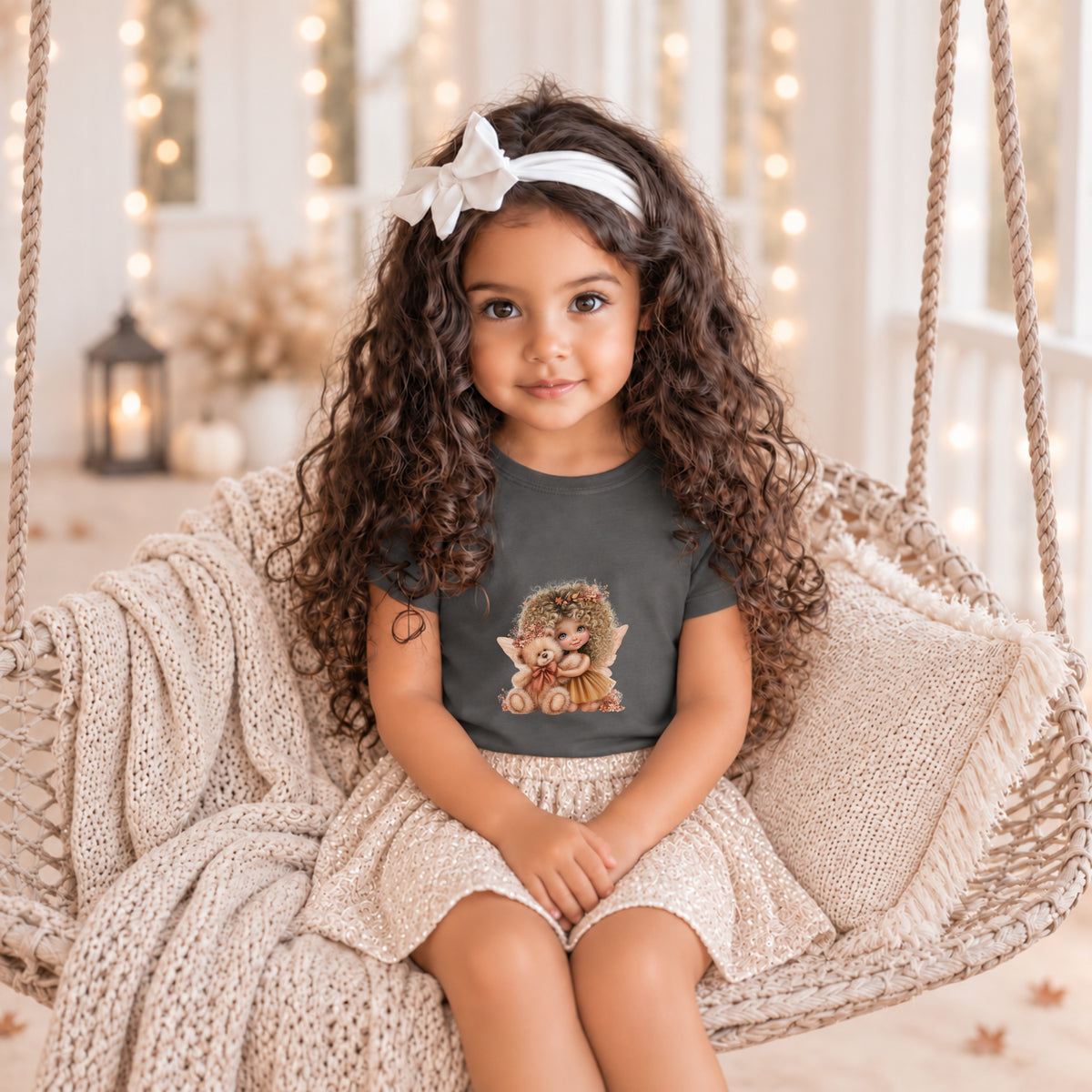 Fairy & Teddy Bear Fall 2 Tee – Toddler