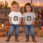 Western Ghost Cowboy Halloween Tee – Toddler