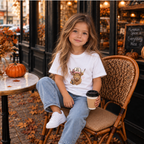 Hot Mess Highland Cow Fall Tee – Toddler