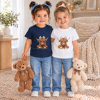 Fall Highland Cow Tee – Toddler