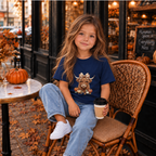 Fall Highland Cow Tee – Toddler