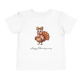 Preppy Girl Thanksgiving Tee – Toddler