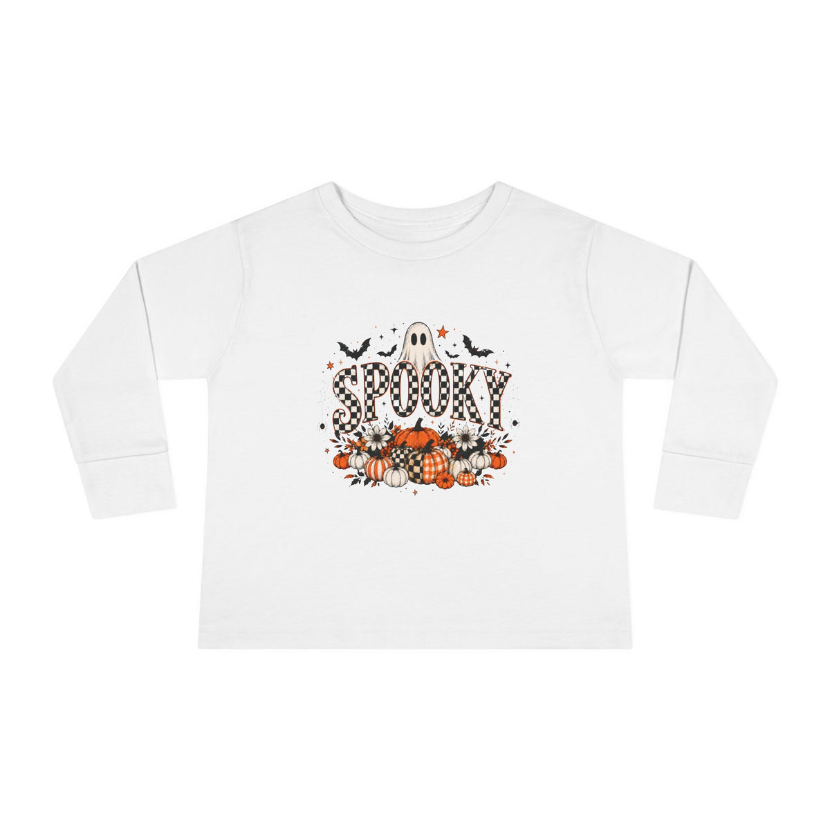 Spooky Ghost Halloween Long Sleeve – Toddler