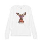 Moose Be Crazy Funny Long Sleeve – Youth