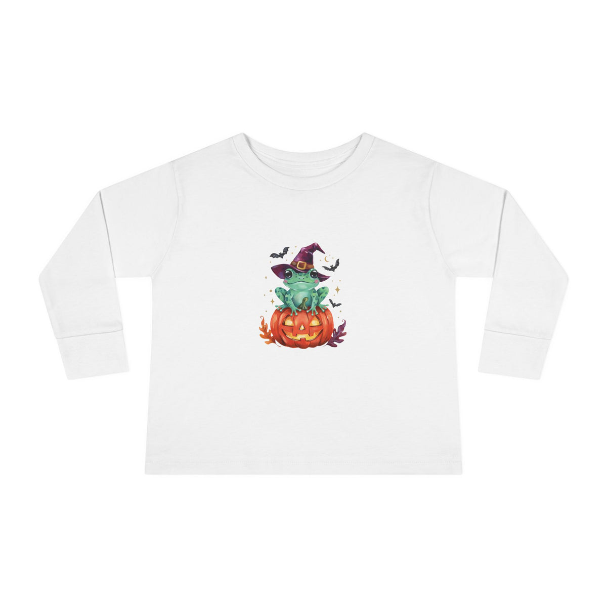 Witch Frog Halloween Long Sleeve – Toddler