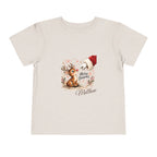 Merry Boopmas Reindeer Christmas Personalized Tee – Toddler