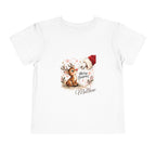 Merry Boopmas Reindeer Christmas Personalized Tee – Toddler
