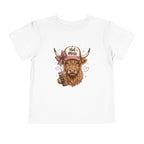 Hot Mess Highland Cow Fall Tee – Toddler
