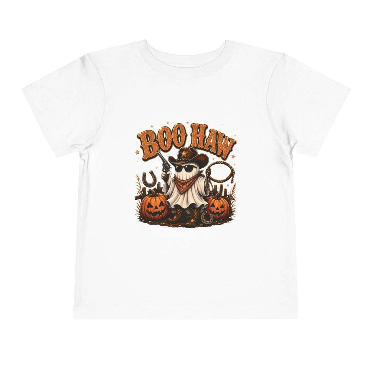 Boo Haw Cowboy Halloween Tee – Toddler