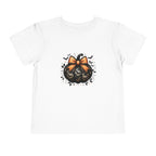 Lace Bow Pumpkin Halloween Tee – Toddler
